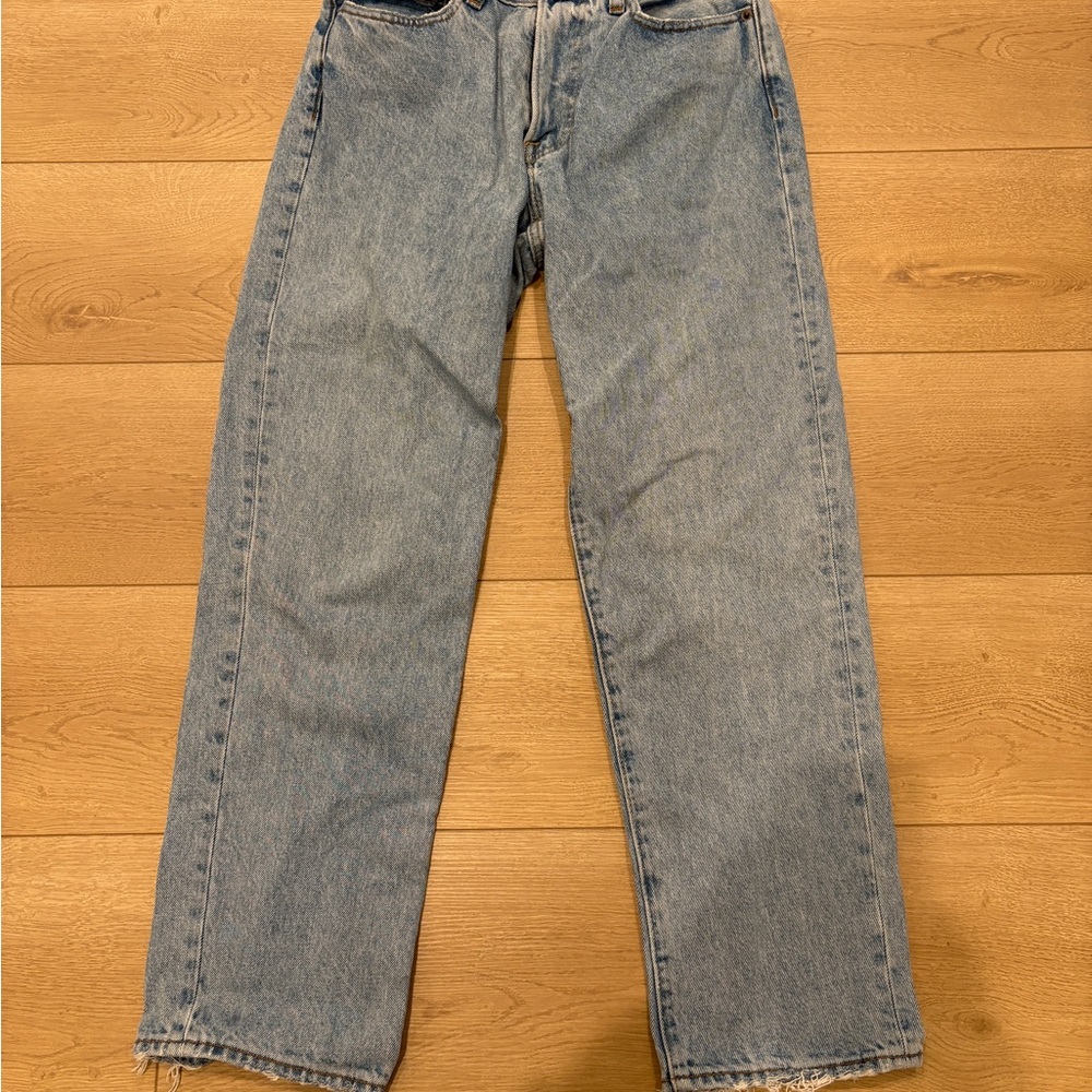 Abercrombie & Fitch 90s Loose Light Blue Straight Men's Jeans
